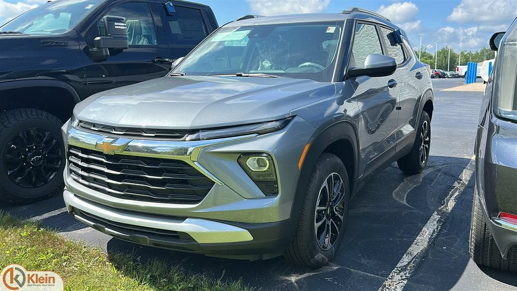 2026 Chevrolet Trailblazer LT in Sterling Gray Metallic — front three-quarter view