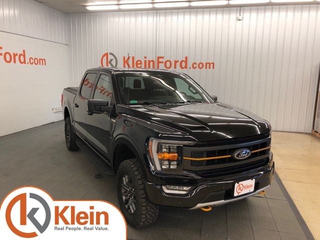 2023 Ford F-150 Tremor 401A/CO-PILOT 360 in Black Metallic — front three-quarter view